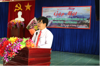 Huyện Ba Tơ tổ chức gặp mặt nhân kỷ niệm 48 năm Ngày giải phóng huyện Ba Tơ (30/10/1972 – 30/10/2020)