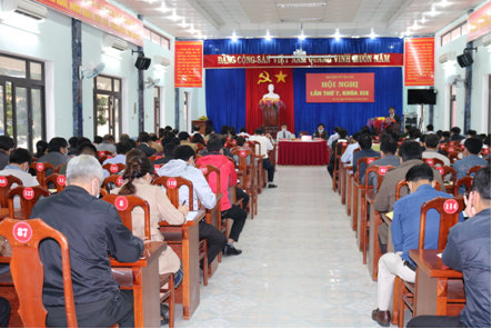 Huyện ủy Ba Tơ tổ chức Hội nghị lần thứ 7, khóa XIX