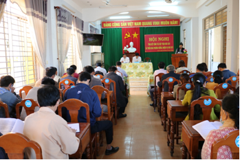 Ủy ban Mặt trận Tổ quốc Việt Nam huyện tổng kết công tác mặt trận năm 2020, triển khai phương hướng nhiệm vụ năm 2021