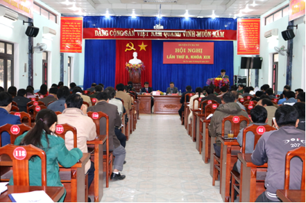 Huyện ủy Ba Tơ tổ chức Hội nghị lần thứ 8, khóa XIX