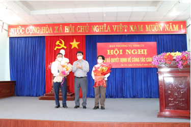 Tỉnh ủy Quảng Ngãi tổ chức Hội nghị Công bố Quyết định về công tác cán bộ tại huyện Ba Tơ