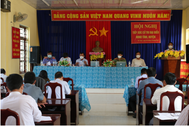 Tổ đại biểu HĐND tỉnh, HĐND huyện tiếp xúc cử tri 2 xã Ba Ngạc và Ba Tiêu trước kỳ họp thường lệ cuối năm 2021