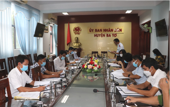 Sở Lao động – Thương binh và Xã hội làm việc với huyện Ba Tơ về việc thực hiện các quy định của pháp luật về phòng chống xâm hại trẻ em trên địa bàn