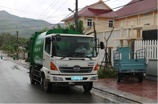 Hiệu quả công tác xử lý rác thải trên địa bàn huyện Ba Tơ