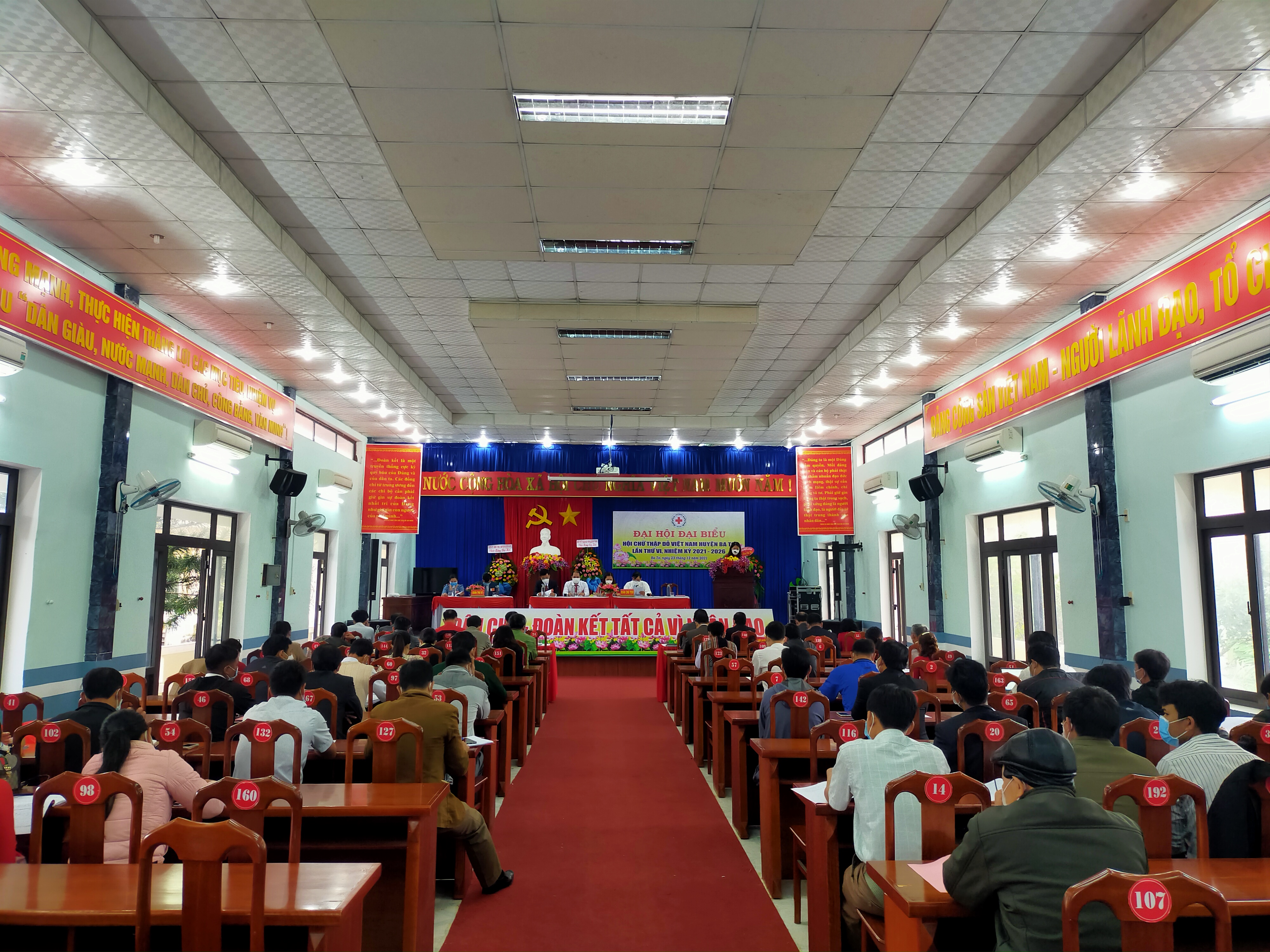 Hội Chữ thập đỏ huyện Ba Tơ tổ chức Đại hội đại biểu lần thứ VI, nhiệm kỳ 2021-2026