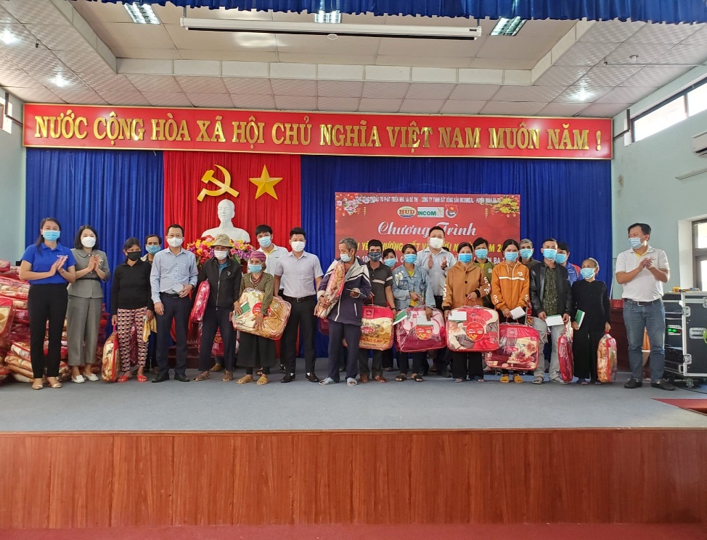 Đoàn huyện Ba Tơ phối hợp tổ chức chương trình Xuân yêu thương, Tết vì người nghèo năm 2022