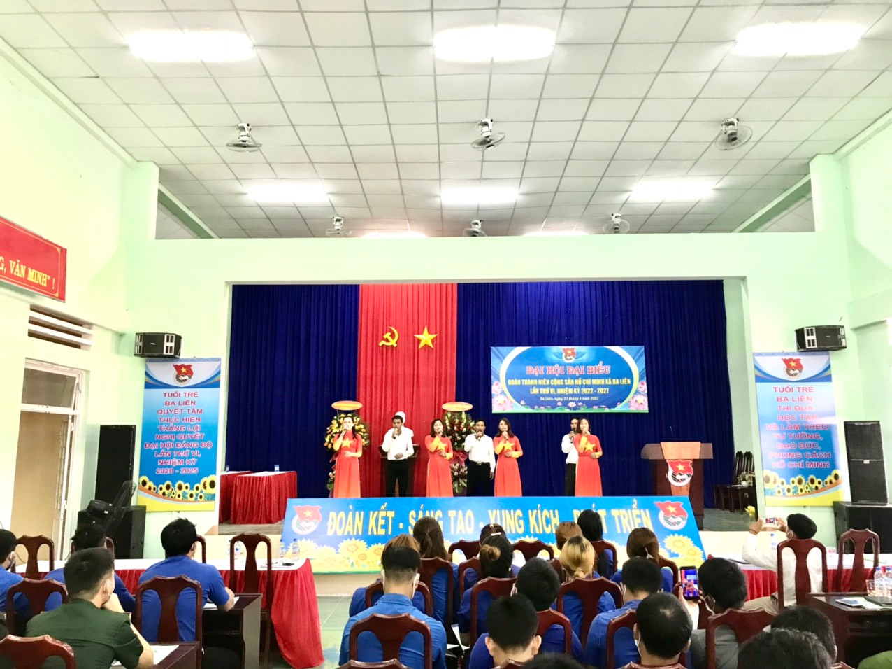 Huyện Đoàn Ba Tơ chỉ đạo tổ chức Đại hội Đại biểu Đoàn TNCS Hồ Chí Minh xã Ba Liên lần thứ VI, nhiệm kỳ 2022 - 2027