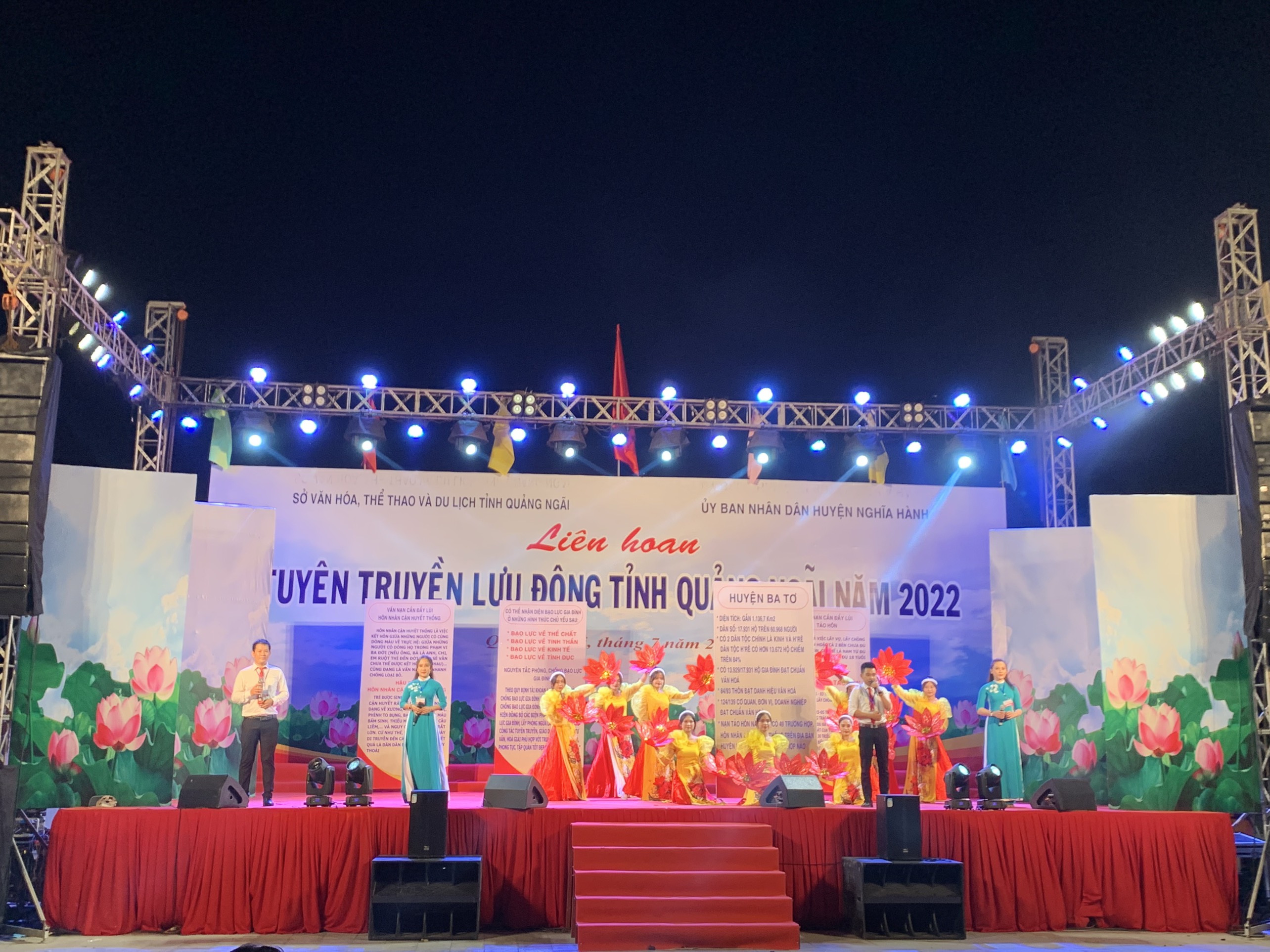 Đội Ba Tơ đạt giải Nhì toàn đoàn tại Liên hoan tuyên truyền lưu động tỉnh Quảng Ngãi năm 2022