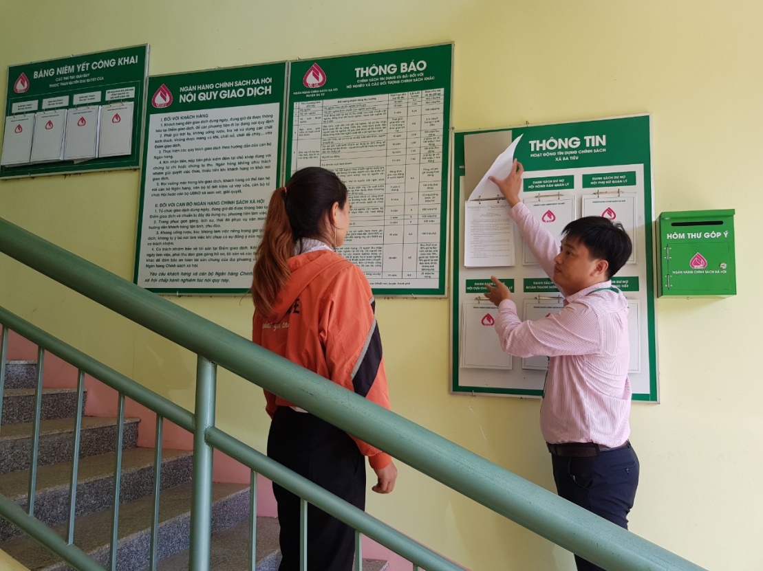 Phòng giao dịch Ngân hàng Chính sách xã hội huyện Ba Tơ thông tin về tuyển dụng lao động năm 2022 tại Quảng Ngãi