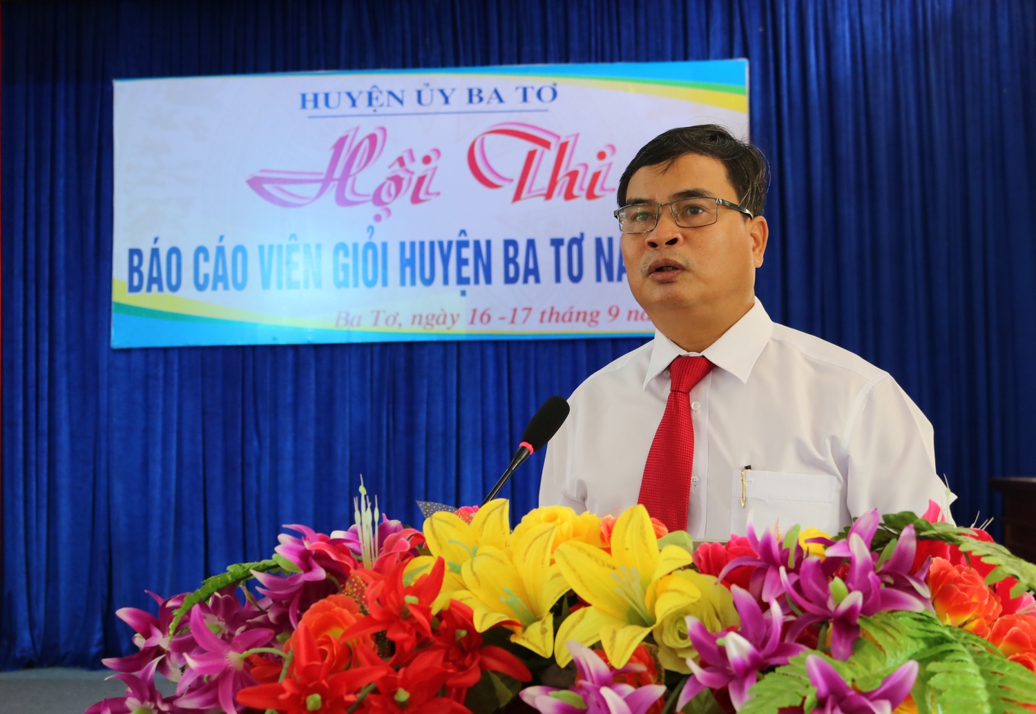 Huyện ủy Ba Tơ nâng cao chất lượng công tác tư tưởng của chi, Đảng bộ cơ sở