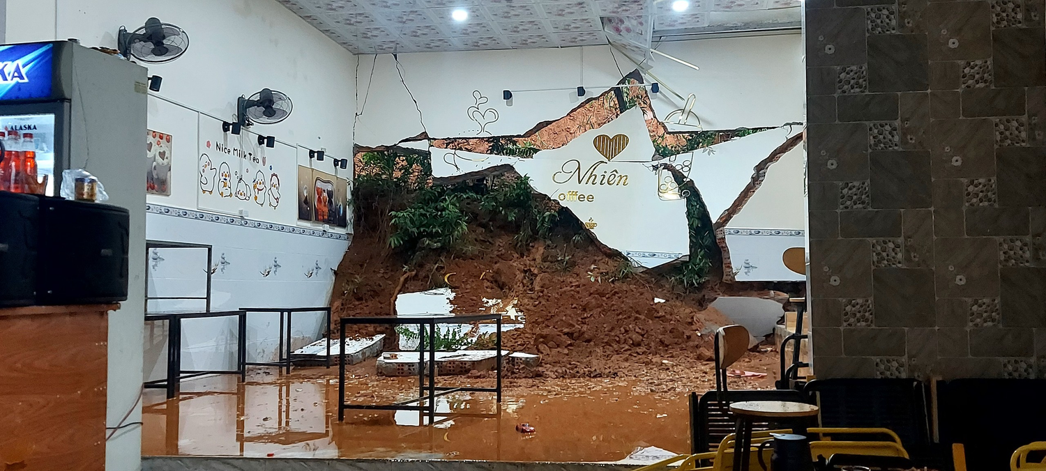 Những thiệt hại ban đầu do mưa lớn gây ra trên địa bàn huyện Ba Tơ