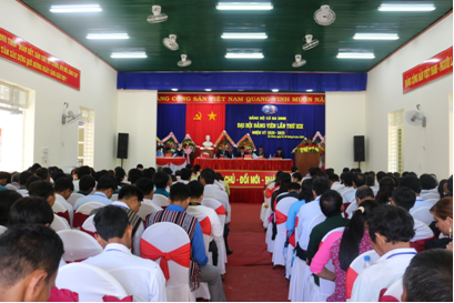 Đảng bộ xã Ba Dinh tổ chức Đại hội đại biểu Đảng bộ xã lần thứ XIX, nhiệm kỳ 2020 – 2025