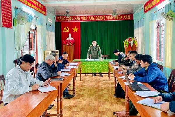 CHỦ ĐỘNG TRIỂN KHAI CÁC GIẢI PHÁP BẢO VỆ RỪNG VÀ PHÒNG CHÁY, CHỮA CHÁY RỪNG